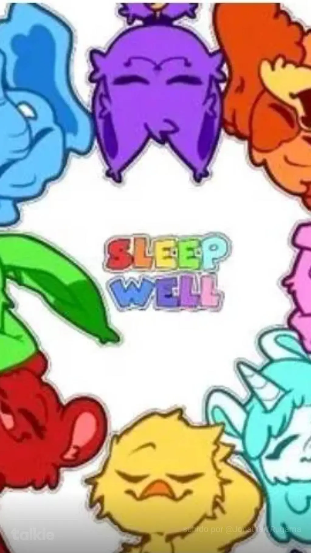 ai character: smilin criter background