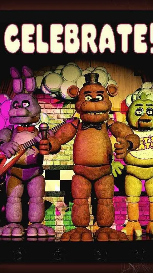 ai character: Fnaf pero chicas background