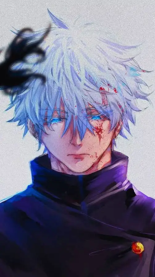 ai character: satoru gojo background