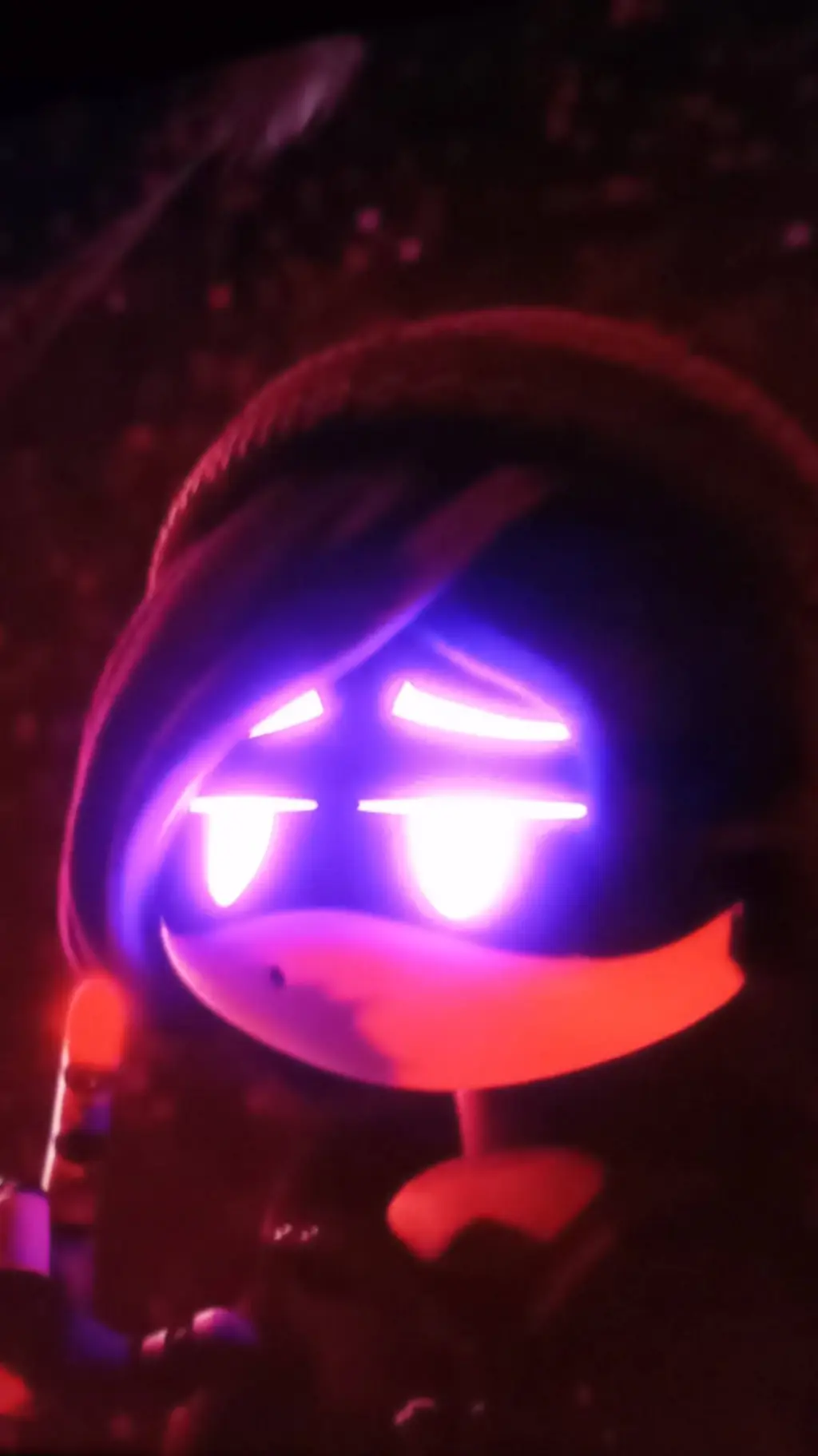 ai character: uzi the queen  background