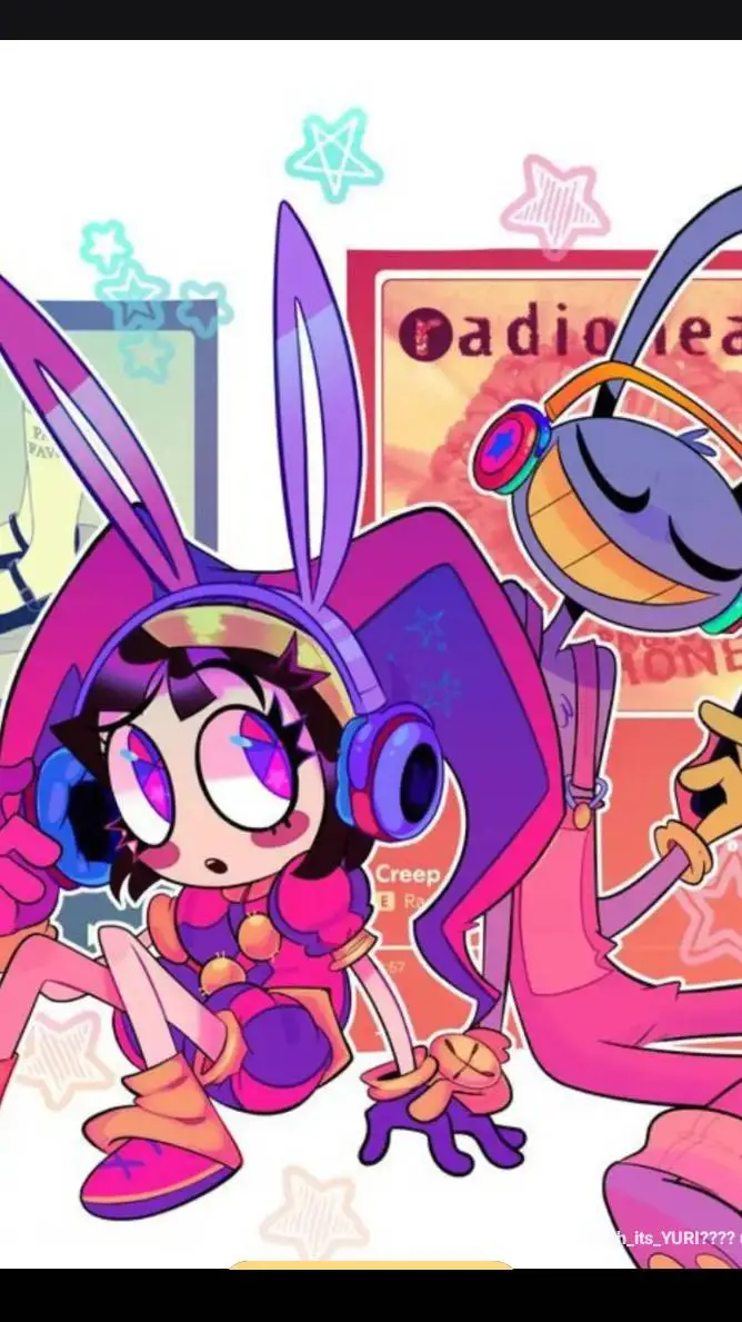 ai character: FUNNY BUNNY  background