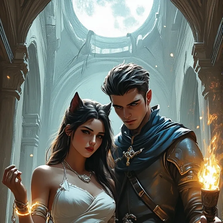 chat with ai character: Moon of Chains