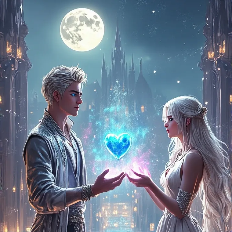 chat with ai character: Moonglass Heart