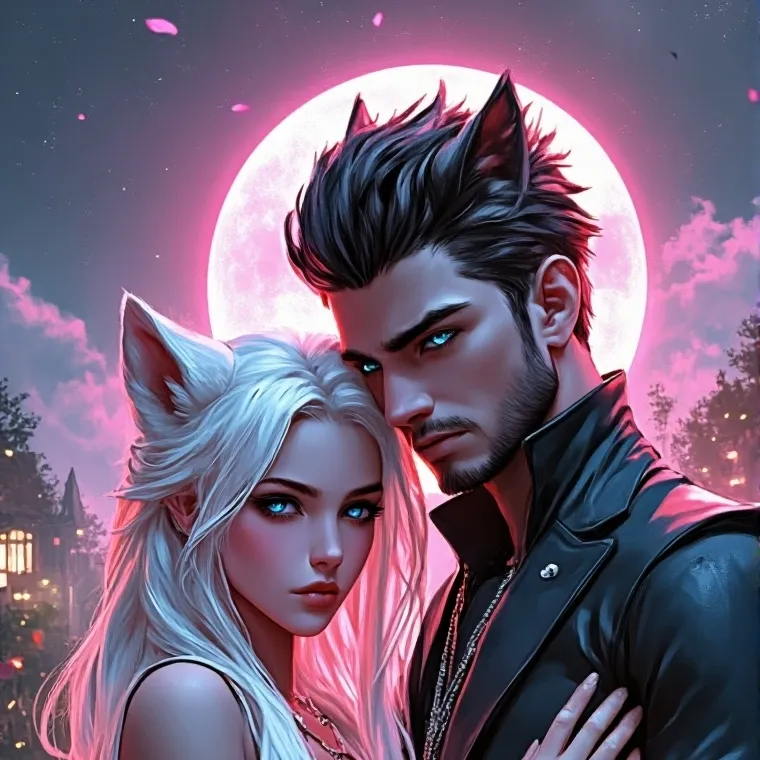 chat with ai character: 🐺Pink Moon Eclipse