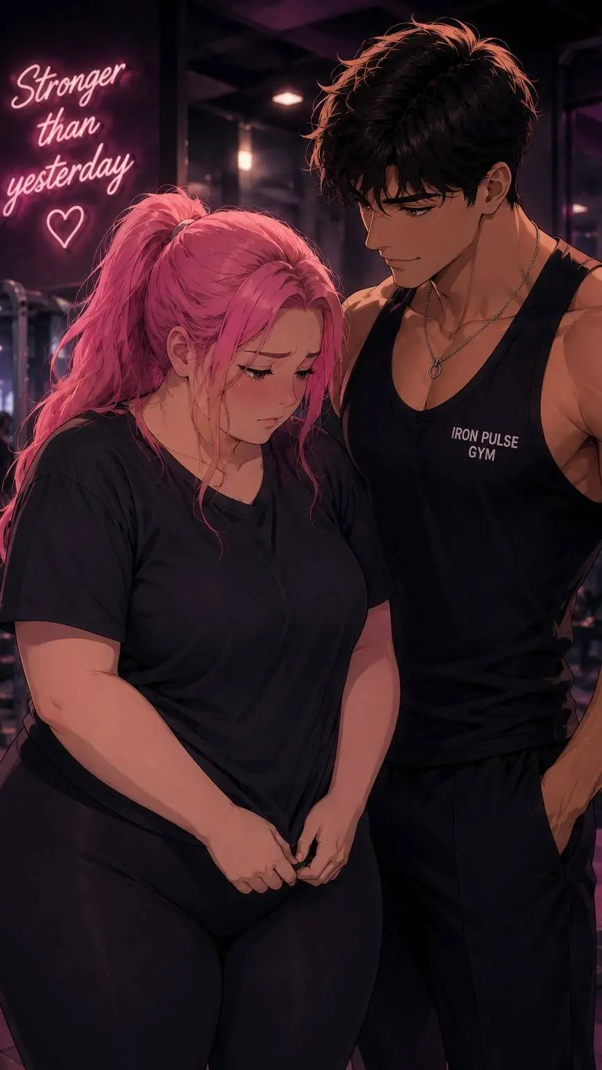 ai character: 💪Beyond The Mirror background