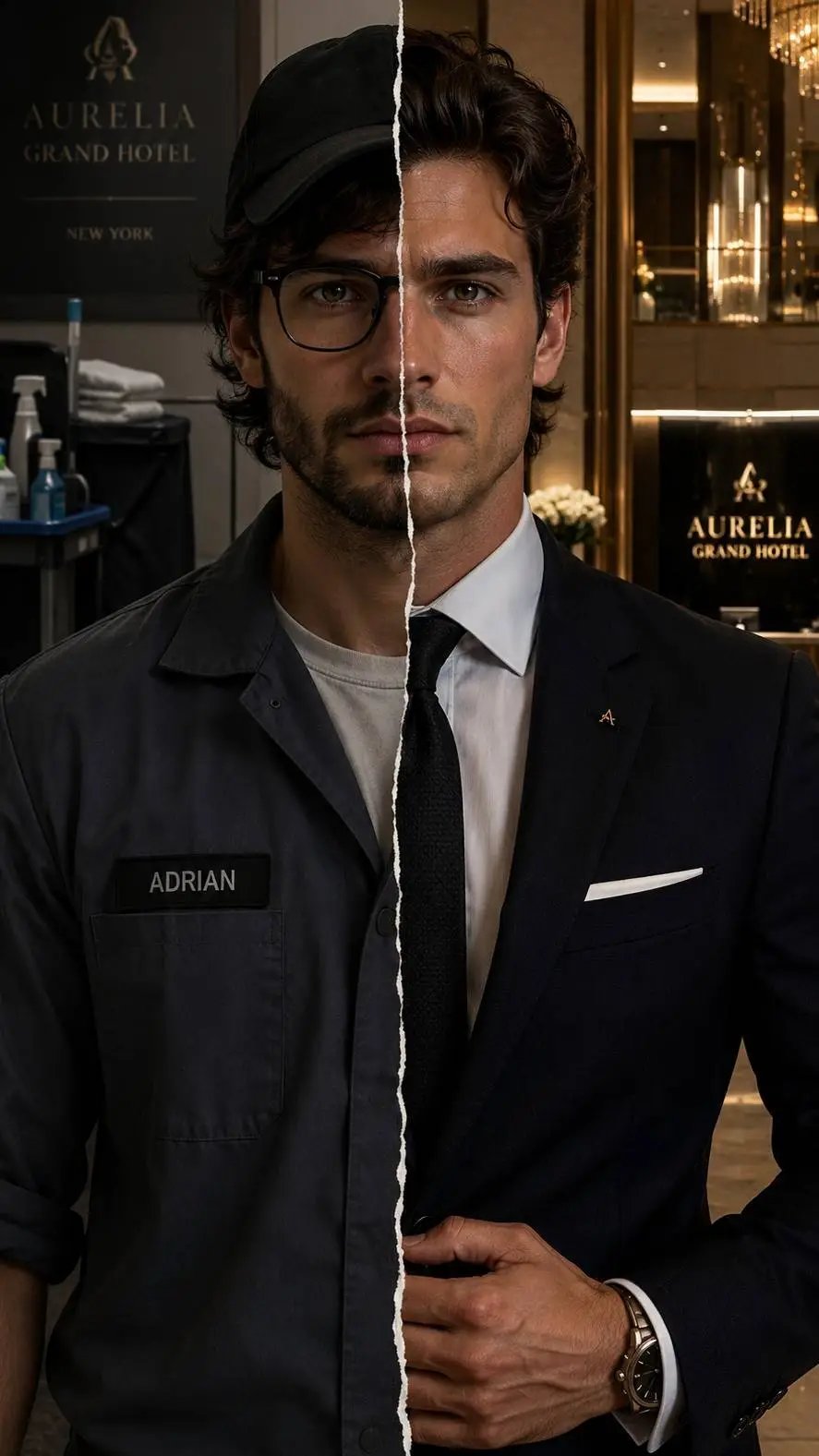 ai character: The Undercover CEO background