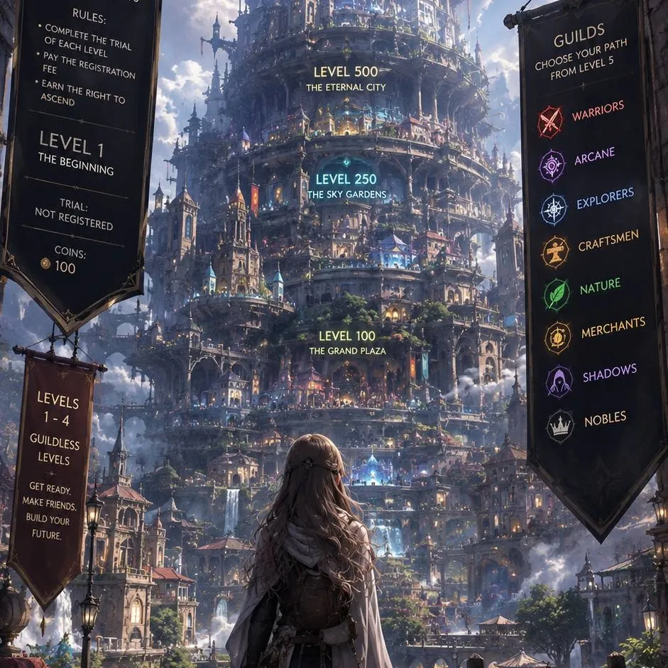 chat with ai character: The Endless Tower