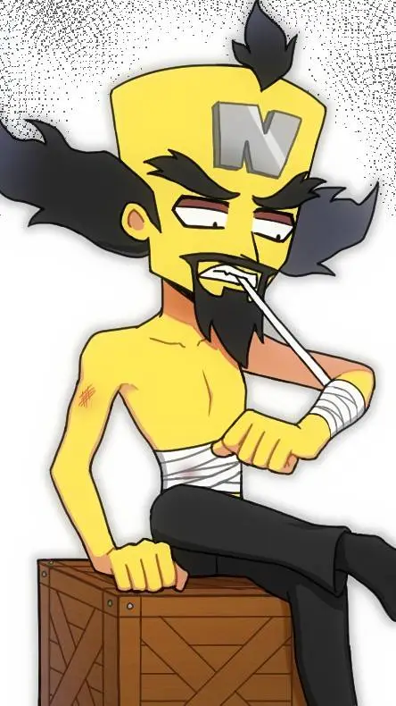 ai character: Neo Cortex  background