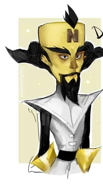 ai character: Neo Cortex  background