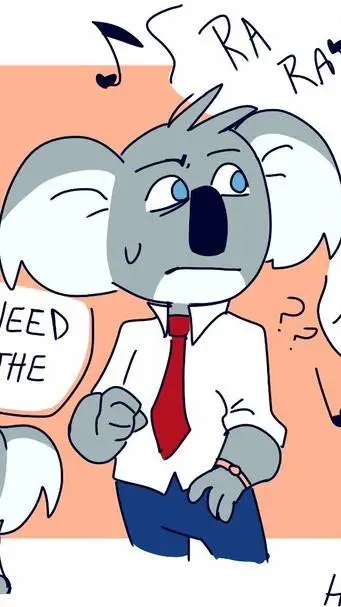 ai character: Buster Moon 💙 background