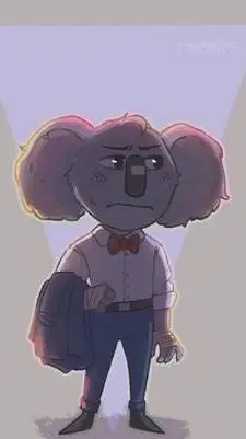 ai character: Buster Moon 💙 background