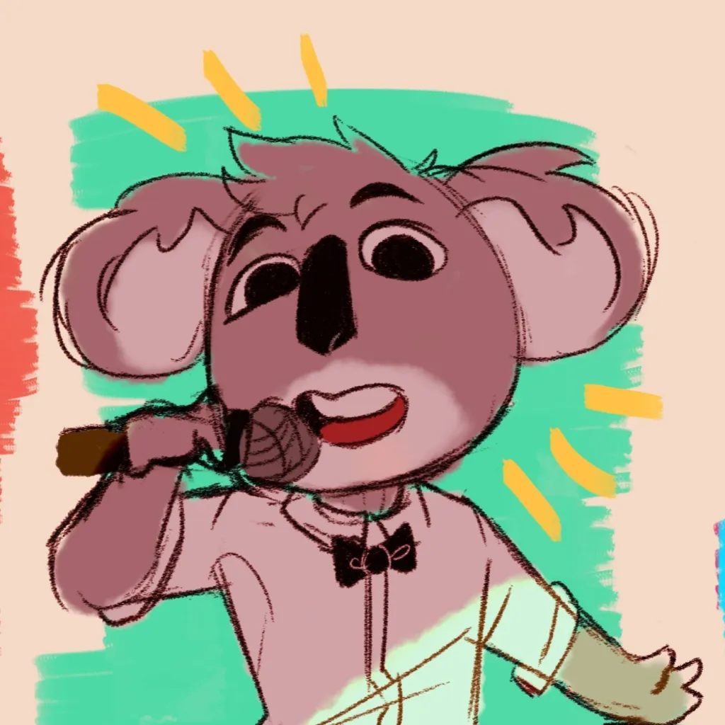 chat with ai character: Buster Moon 