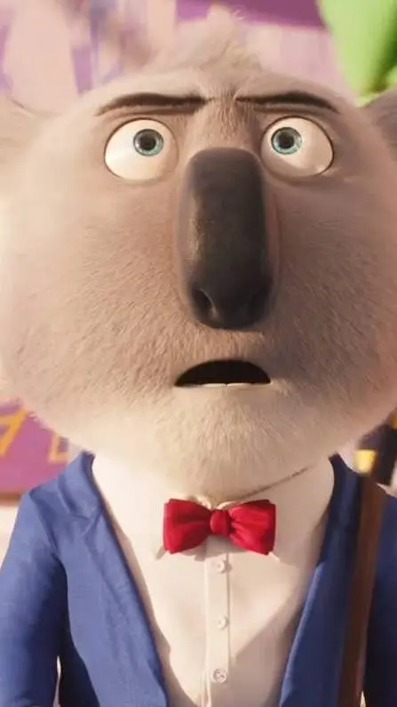 ai character: 💙Buster Moon💙 background