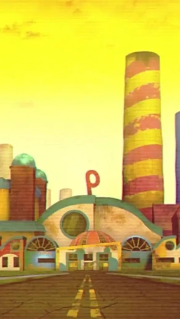 ai character: Poppy Playtime background