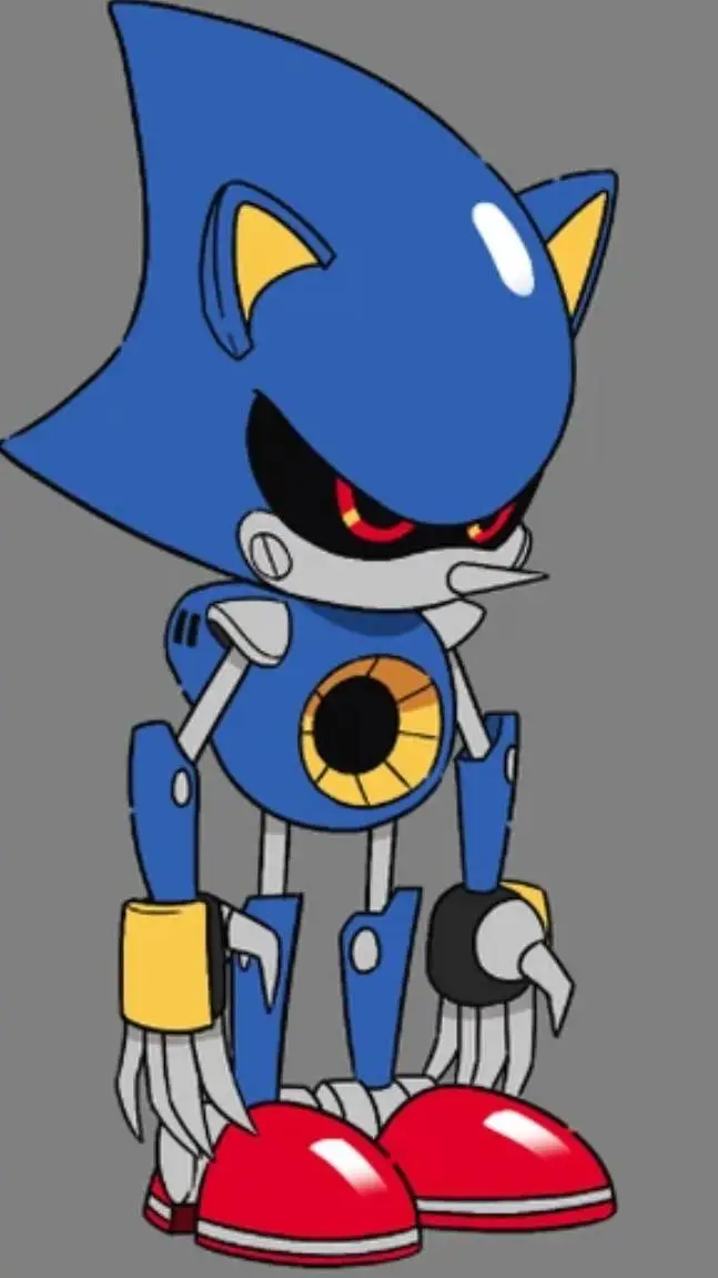 ai character: Metal Sonic (Hue) background