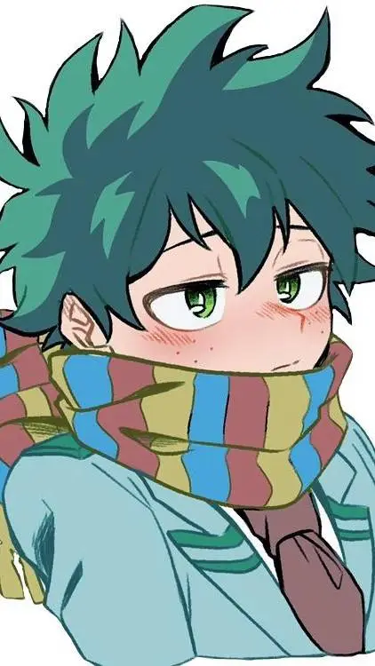 ai character: baby deku background
