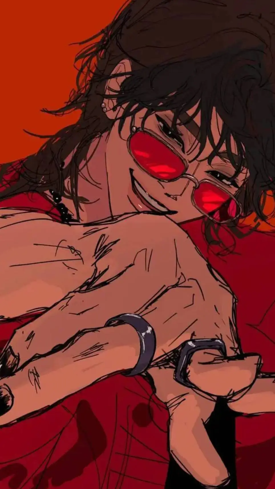 ai character: Hyunjin (BL) background