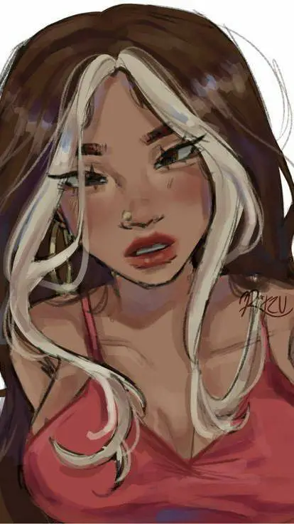 ai character: ur girlfriend  background