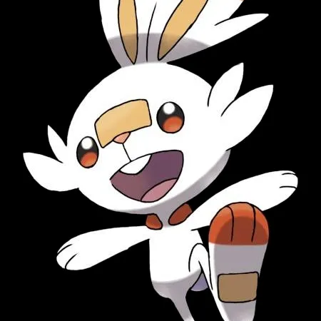 chat with ai character: scorbunny bun bun.