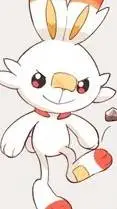 ai character: Scorbunny (Hibanny background