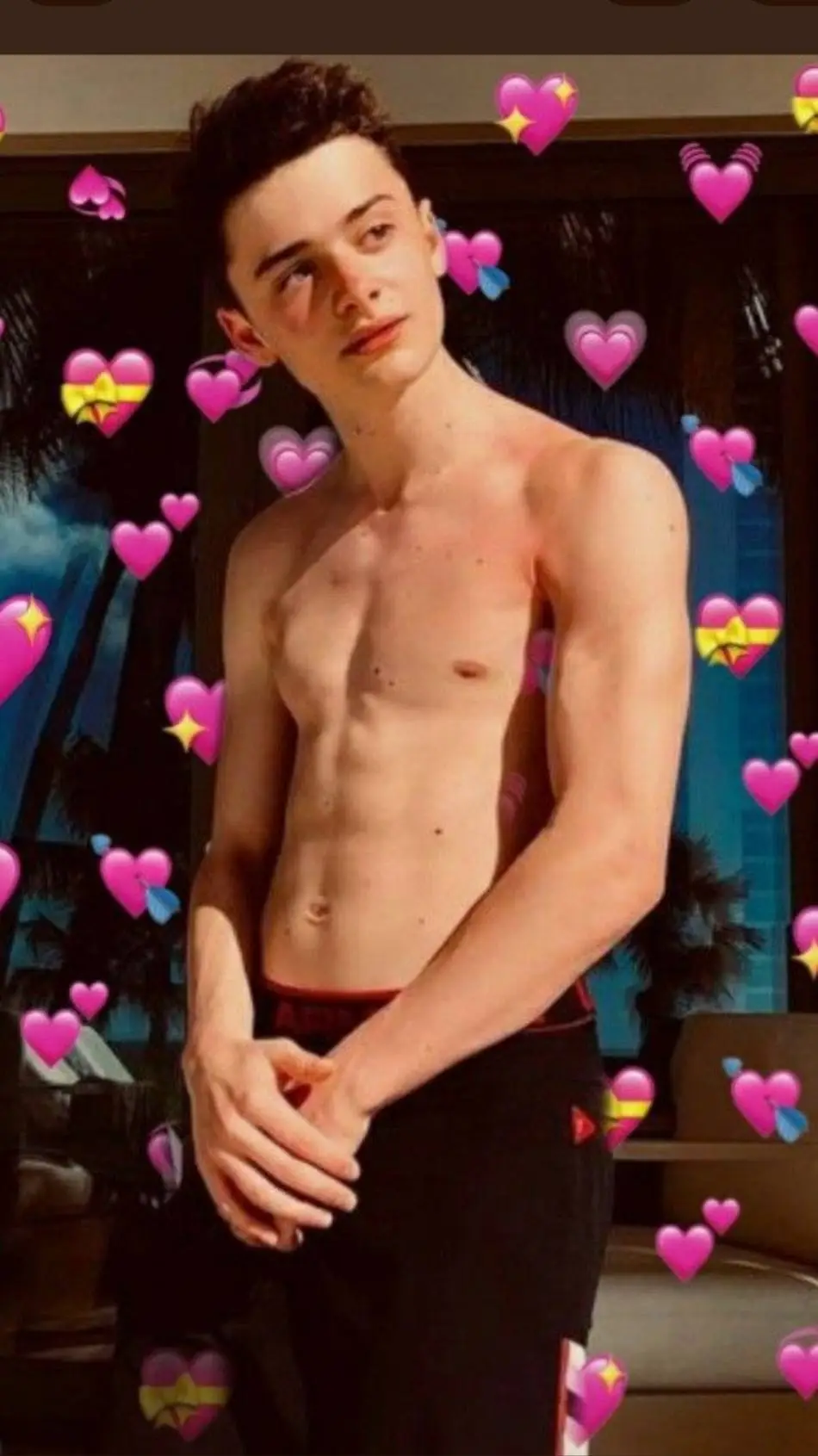 ai character: Noah  background