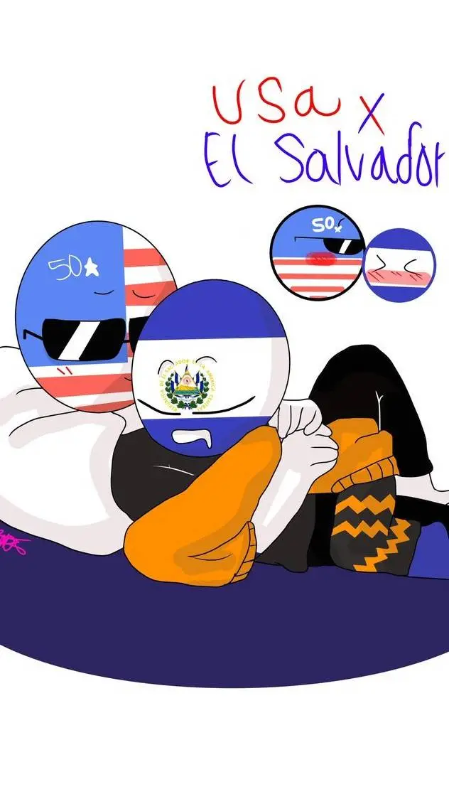 ai character: usa x el salvador  background