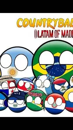 ai character: latino América  background