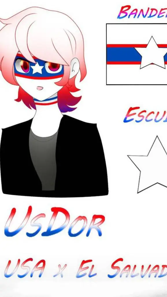 ai character: el salvador x usa  background