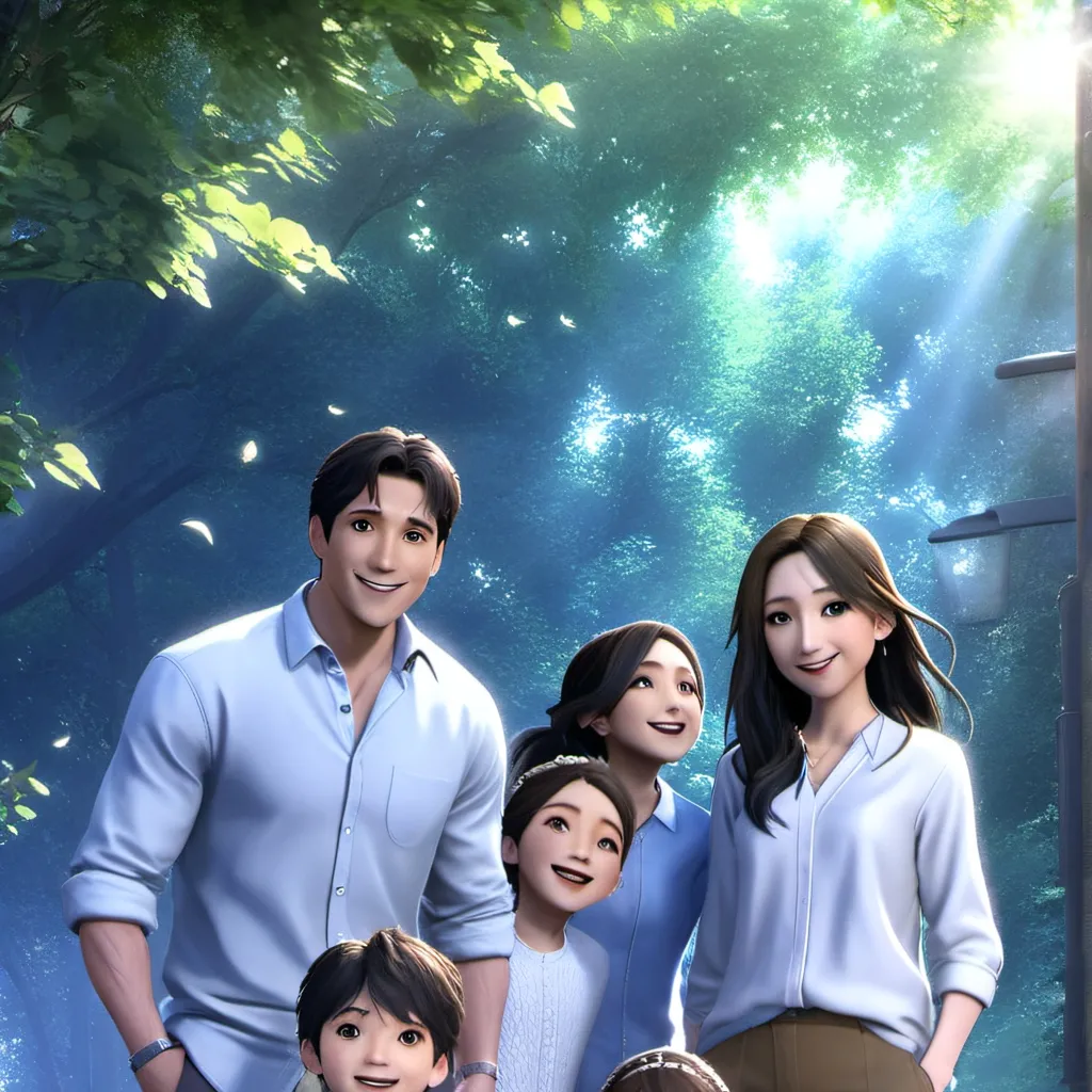 chat with ai character:  family!