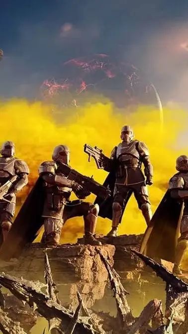 ai character: helldivers 2  background