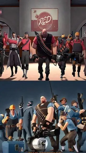 ai character: Team fortress 2/2 background