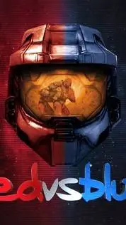 ai character: red vs blue  background