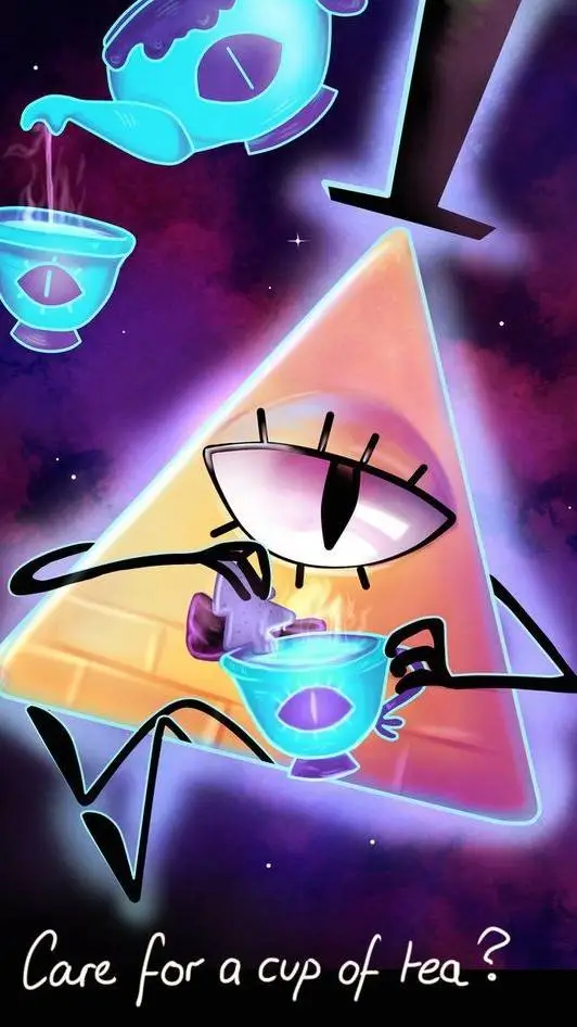 ai character: gravity falls background