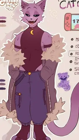 ai character: catnap x dogday background