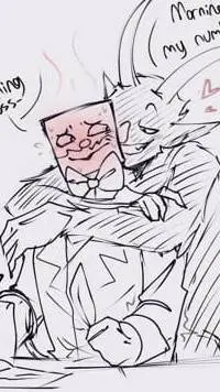 ai character: Devil😈xKing Dice🎲 background