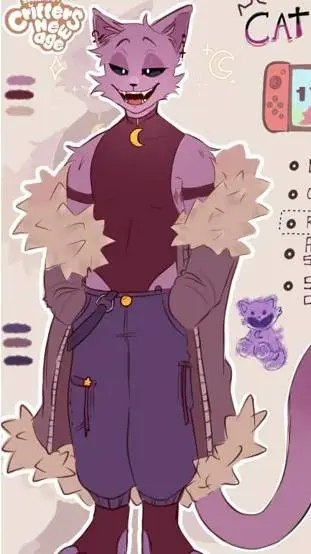 ai character: Catnap de otro uvr background