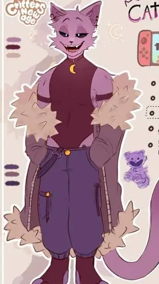 ai character: Catnap es bueno!? background