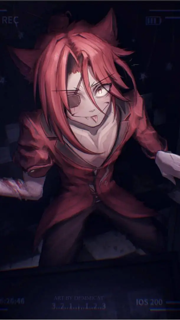 ai character: foxy background