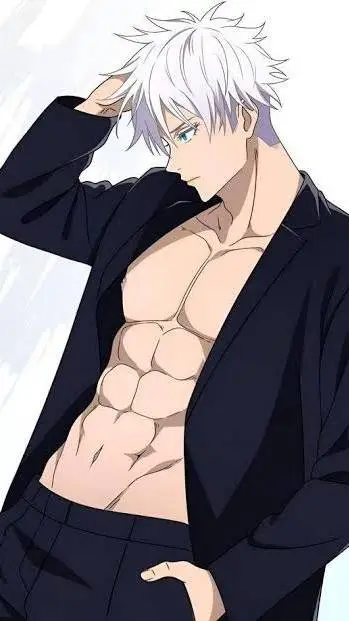 ai character: satoru gojo background
