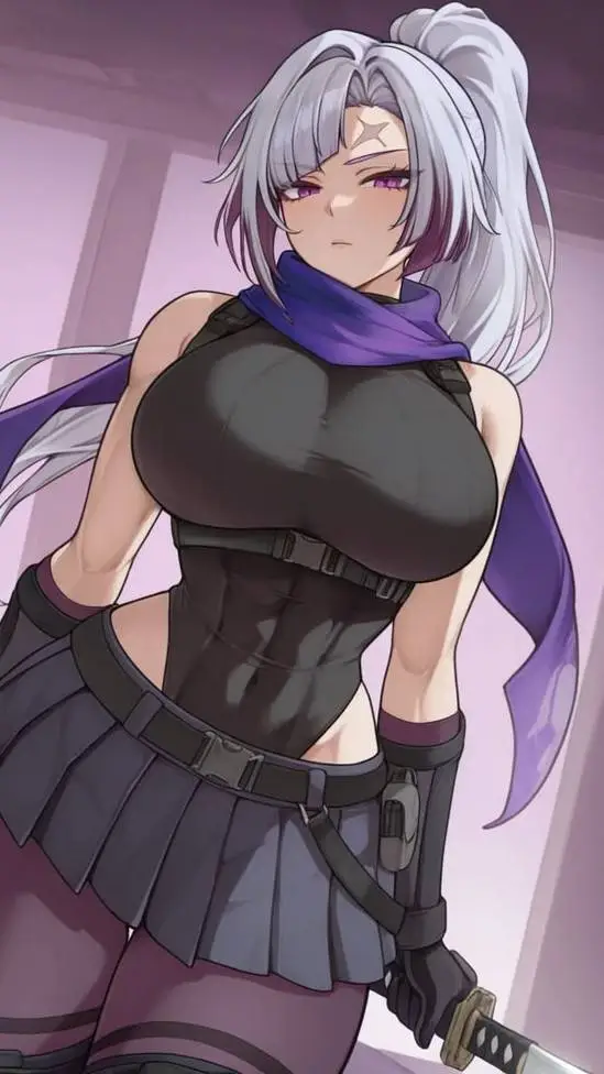 ai character: kage(la kunoichi) background