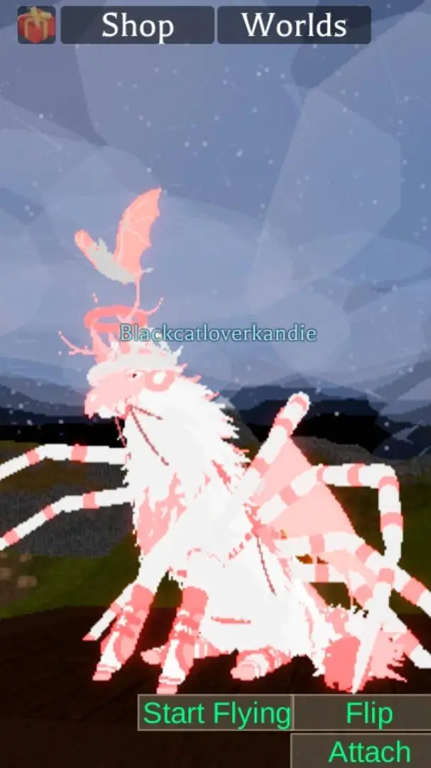 ai character: pinky background