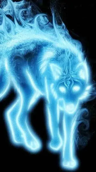 ai character: soul wolf background