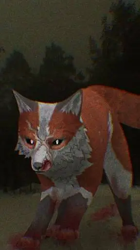 ai character: foxy background
