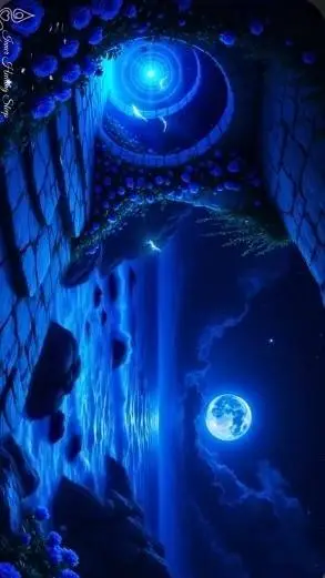 ai character: moonFall background