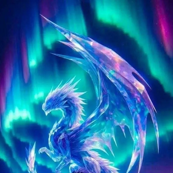 chat with ai character: Crystal dragon 