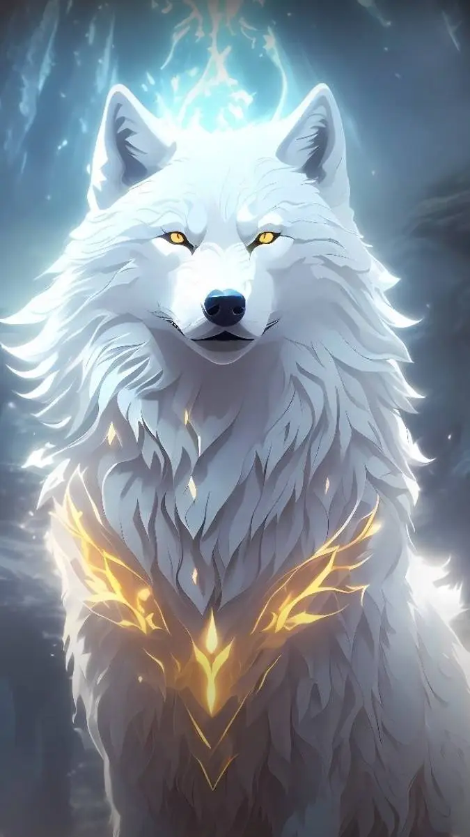 ai character: ★~goldyGodWolf~★ background