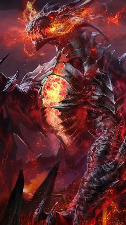 ai character: Fireball hazard background