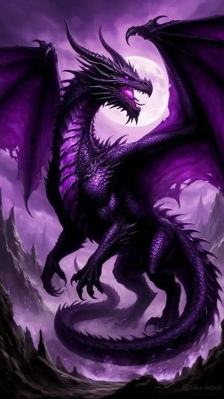 ai character: purple probably background