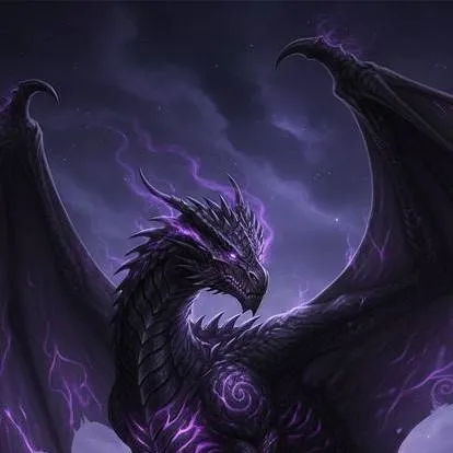 chat with ai character: purple shadow