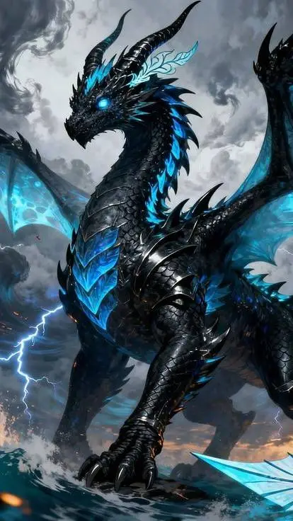 ai character: lucid blueSteve background